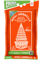 Ryż jaśminowy Premium Quality Orange 1kg - Royal Umbrella