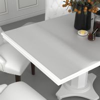 Mata ochronna na stół, matowa, 90x90 cm, 2 mm, PVC Lumarko!