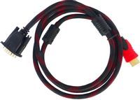 ADAPTER KABEL PRZEWÓD HDMI-VGA D-SUB PRZEJŚCIÓWKA
