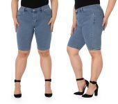 Duże Krótkie Spodenki Damskie Szorty Jeans 1070 48