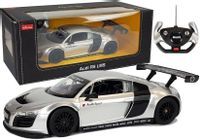 Auto R/C Audi R8 LMS Rastar 1:14 Srebrne na Pilota