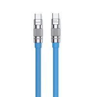 WEKOME WDC-188 Wingle Series - Kabel połączeniowy USB-C do USB-C 100W Fast Charging 1 m (Niebieski)