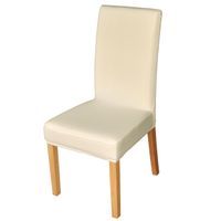 Elastyczny pokrowiec na krzesło spandex, kolor ecru