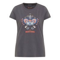 Mustang damska koszulka T-shirt Alina C Print 1012290 4086 M