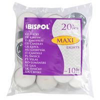 Świece Bispol Maxi Lights 10h 20 sztuk