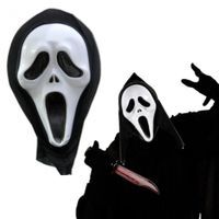 MASKA KRZYK Z KAPTUREM MASKI SCREAM na HALLOWEEN