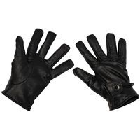 Skórzane rękawice czarne niemieckiej firmy MFH L