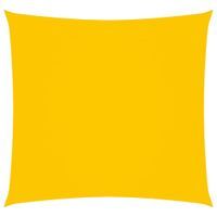 Żagiel ogrodowy, tkanina Oxford, kwadratowy, 7x7 m, żółty