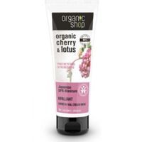 Organic Cherry & Lotus kremowy balsam do rąk i paznokci 75ml Organic Shop