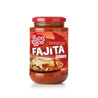 Łagodny Sos Pomidorowy z Warzywami do Fajita "Mexican Fajita Sauce | Extra Mild" 430g PocoLoco [Kraj pochodzenia: Belgia]
