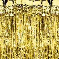 Kurtyna imprezowa złota 100x250cm tło do zdjęć dekoracja urodzinowa