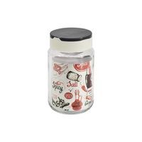 Przyprawnik szklany Daphne 370 ml szary