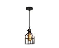 LAMPA LOFT EDISON ŻYRANDOL NORDIC Industrial Wisząca Siatka 664584 H