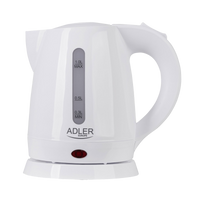 Czajnik elektryczny ADLER AD1272 biały 1l