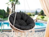 Poduszka na huśtawkę ogrodową, bujak, fotel BOCIANIE GNIAZDO 92 cm