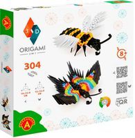 Origami 3D 2w1 motyl pszczoła 304 elementy