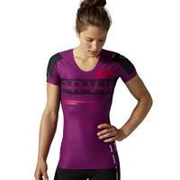 Koszulka Reebok CrossFit damska sportowa kompresyjna termoaktywna XS