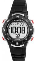 Xonix Mały wielofunkcyjny zegar sportowy, podświetlenie, alarm, stoper, WR100m, antyalergiczny