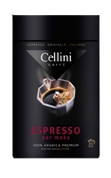 CELLINI Kawa Premium Espresso bezkofeinowa. 100% Arabiki. W puszce 250 g