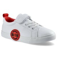 Trampki BIG STAR - FF374088 Biały/Czerwony 34