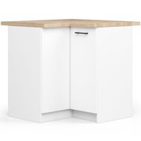 SZAFKA KUCHENNA OLIWIA S 90/90cm  BIAŁA