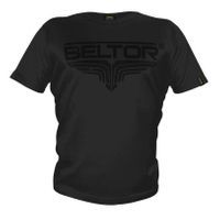 Beltor - Koszulka T-shirt Black on Black czarny XL