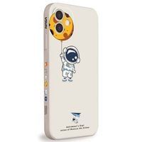 Etui Iphone 14 Astronauta Nasa Kremowe