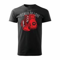 Koszulka z rękawicami bokserskimi Power of Love REGULAR M
