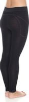 Brubeck LE11700 Spodnie damskie z długą nogawką Active Wool czarny XL L