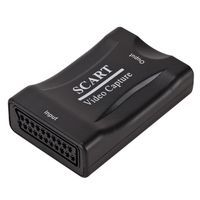 Grabber Adapter Konwerter obrazu i dźwięku z  SCART / EURO do USB