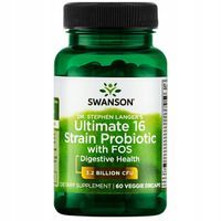 SWANSON Ultimate 16 strain probiotics 60 kapsułek Probiotyk - suplement diety