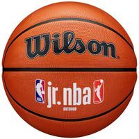 Piłka koszykowa wilson jr nba logo auth outdoor pomarańczowa wz3011801xb6 Rozmiar - 6