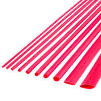 Rurka termokurczliwa 8,0 mm-1 m czerwona Cabletech