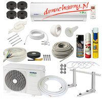 Klimatyzator ścienny KAISAI ECO KEX 7,0kW zestaw montażowy set 20w1