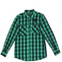 CHAPTER CLUB Koszula XL Zielony Nowy z metką Bawełna Koszula w kratke  Męski