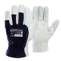 Rękawice robocze ochronne ocieplane polarem wzmacniane skóra kozią Procera X-PERFECT WINTER 10-XL
