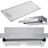 Okap kuchenny teleskopowy 50cm Inox BT-233