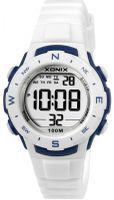 Xonix Mały wielofunkcyjny zegar sportowy, podświetlenie, alarm, stoper, WR100m, antyalergiczny