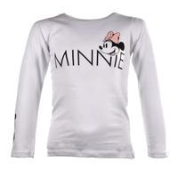 Bluzka dla dziewczynki Myszki Minnie biała 128