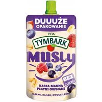 Tymbark Musly Mus kasza manna owoce leśne 170 g