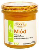 Miód nektarowy wielokwiatowy bio 400 g - pasieka pucer