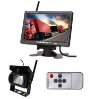 Monitor 7" bus tir + kamera bezprzewodowa + pilot - Zestaw