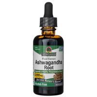 Nature's Answer Ashwagandha, płynny ekstrakt, bez alkoholu 2000 mg - 60 ml