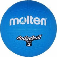 Piłka gumowa Molten DB2-B dodgeball 310g 21cm
