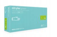Rękawice nitrylowe nitrylex green S 100 szt