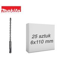 25x Wiertło SDS-Plus Economy 6x110mm MAKITA