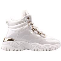 Sneakersy buty zimowe damskie sportowe botki białe 8 Buell 38 Biały