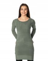 Długi Sweterek Damski Tunika Sukienka 5937-02 M/L