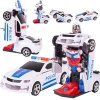 Transformers Auto Samochód Policja Robot