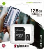 Karta KINGSTON micro SD 128 GB microSD Class 10